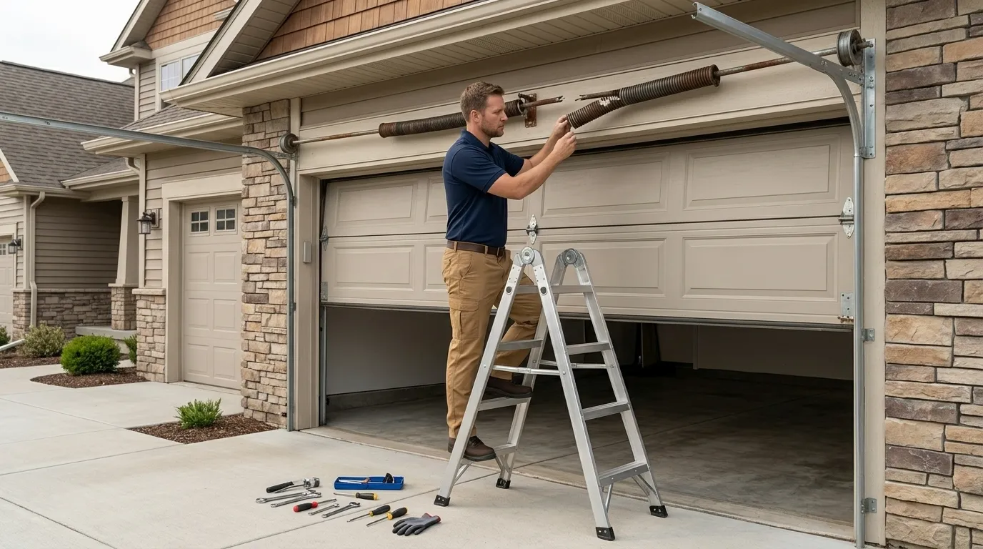 Garage door work by Stillwater Garage Door Co in Stillwater, OK