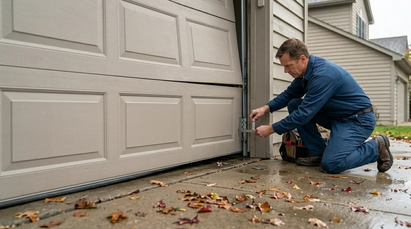 What a Garage Door Service Call Covers